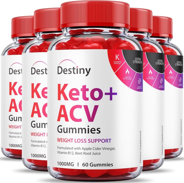 Why Destiny Keto Plus ACV Gummies Are Taking Over 2024!